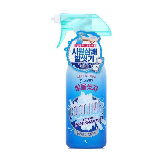 Cotton Foot Shampoo Cooling 385mL by ON:THE BODY at GWENCHANDA Korean Cosmetics Shop - 3