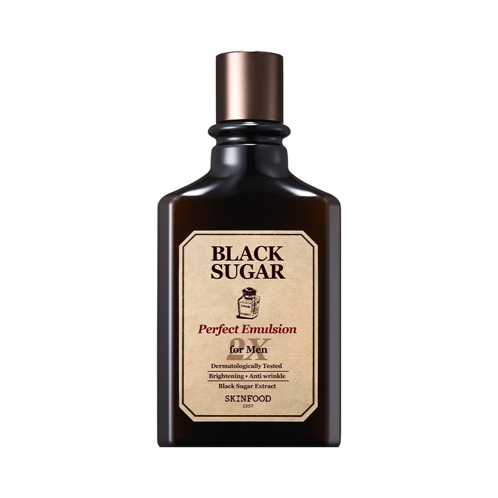 Black Sugar Perfect Emulsion 2X For Men 180mL by SKINFOOD at GWENCHANDA Korean Cosmetics Shop - 1