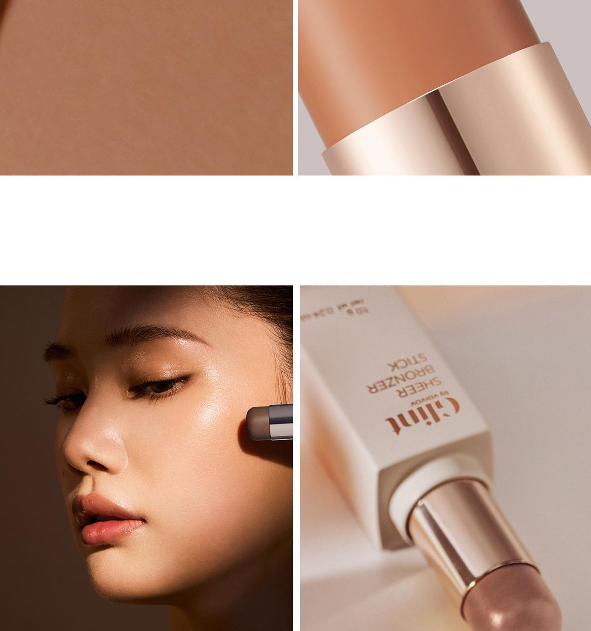 Sheer Bronze Stick 7.0g by Glint by VDIVOV at GWENCHANDA Korean Cosmetics Shop - 3