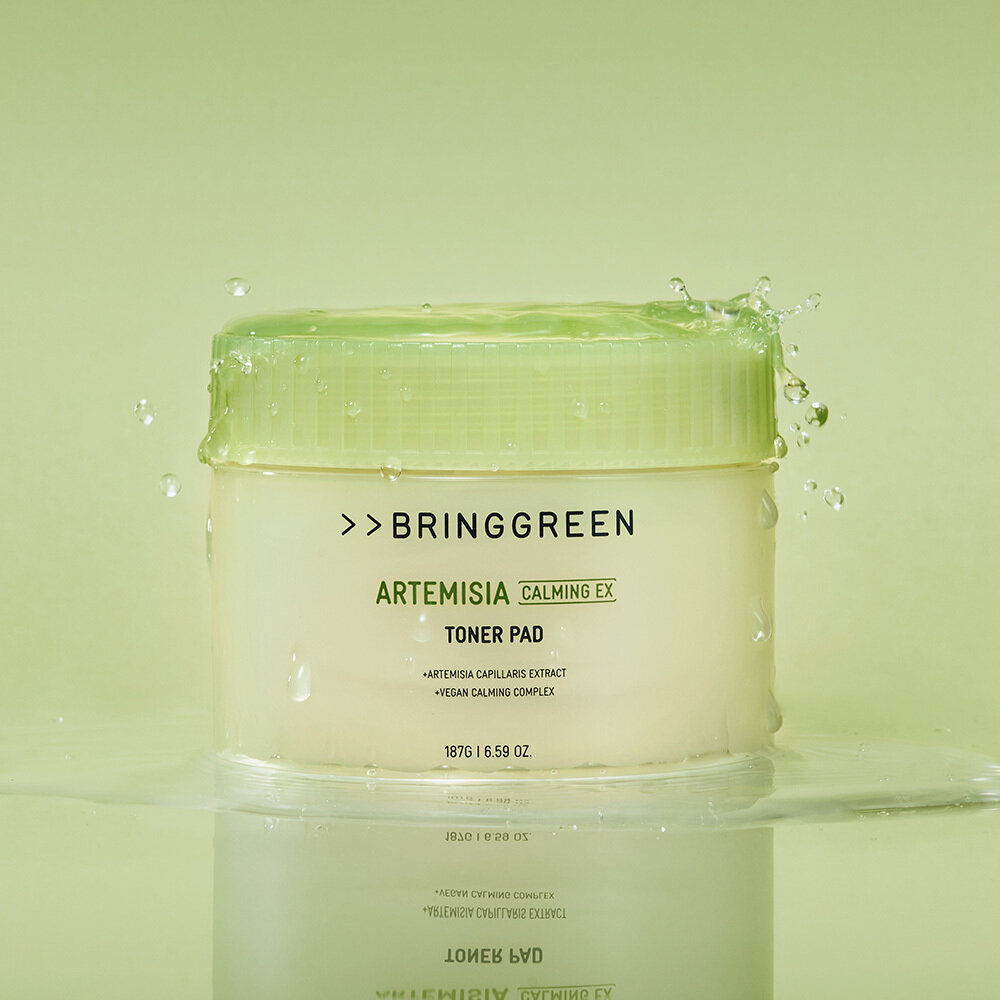 Artemisia Calming EX Toner Pad 75P by BRINGGREEN at GWENCHANDA Korean Cosmetics Shop - 1