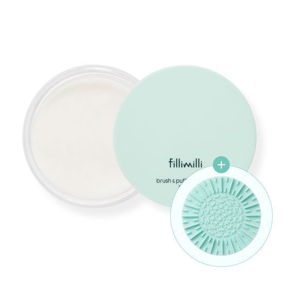 Brush&Puff Cleansing Soap Set (+Cleansing Pad) by Fillimilli at GWENCHANDA Korean Cosmetics Shop - 3