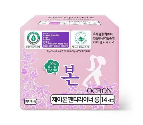 Ultra Slim Pantyliners Long 14 Ct. by OC BON at GWENCHANDA Korean Cosmetics Shop - 1