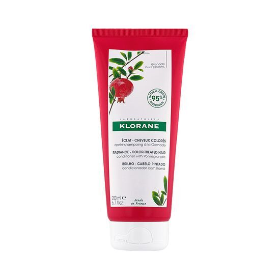Radiance Color Treated Hair Conditiner with Pomegranate 200mL by KLORANE at GWENCHANDA Korean Cosmetics Shop - 1