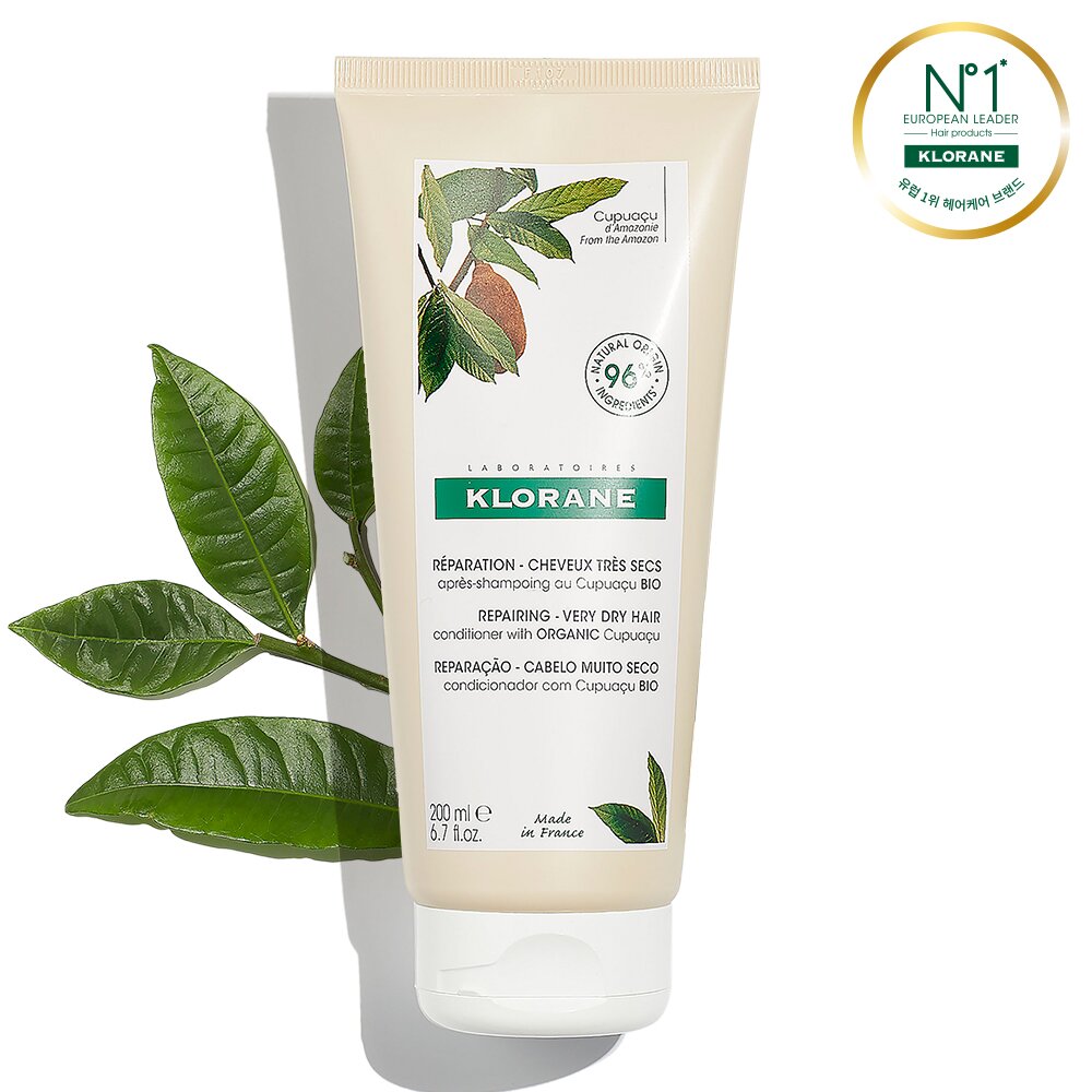 Reparing Very Dry Hair Treatment with Cupuaçu 200mL by KLORANE at GWENCHANDA Korean Cosmetics Shop - 1