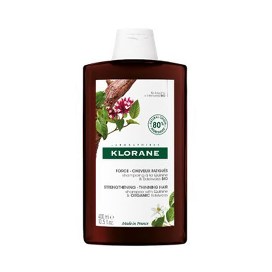 Strengthening Thinning Hair Shampoo with Quinine & Edelweiss 400mL by KLORANE at GWENCHANDA Korean Cosmetics Shop - 1