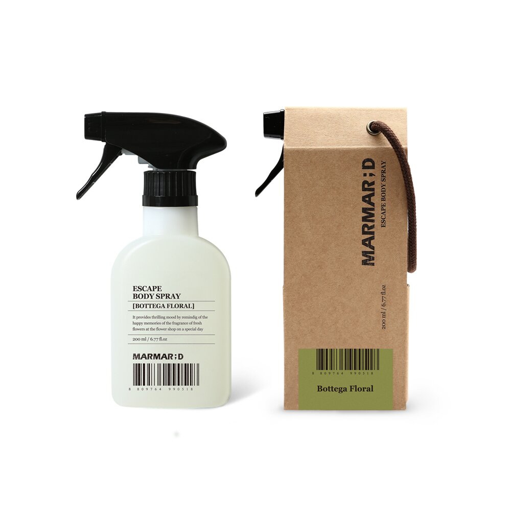 Escape Body Spray #Bottega Floral 200mL by MARMAR;D at GWENCHANDA Korean Cosmetics Shop - 1