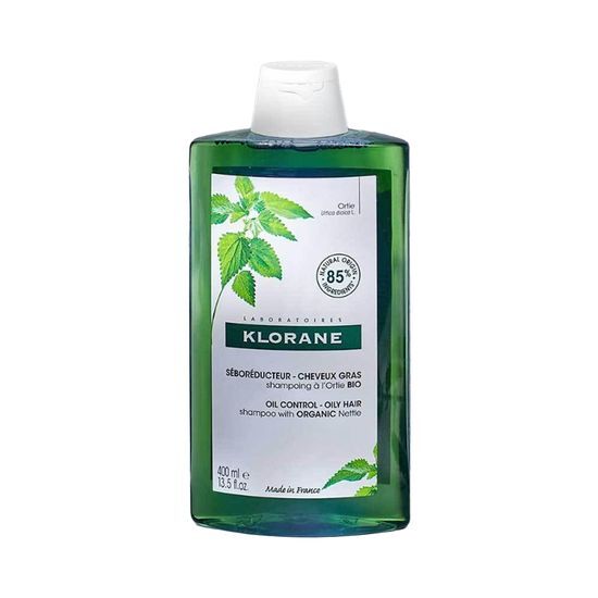 Nettle No Sebum Shampoo 400mL (for oily scalp) by KLORANE at GWENCHANDA Korean Cosmetics Shop - 1