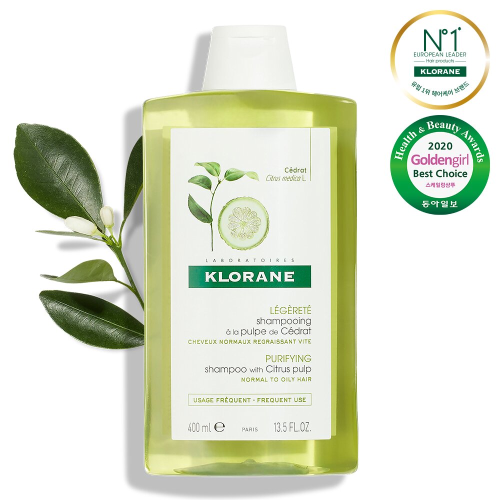Citrus Shampoo 400mL by KLORANE at GWENCHANDA Korean Cosmetics Shop - 1