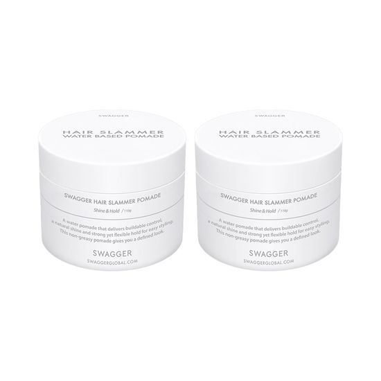 Hair Slammer Water Based Pomade 110g [1+1] by swagger at GWENCHANDA Korean Cosmetics Shop - 2