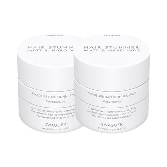Hair Stunner Matt & Hard Wax 50g [1+1] by swagger at GWENCHANDA Korean Cosmetics Shop - 2