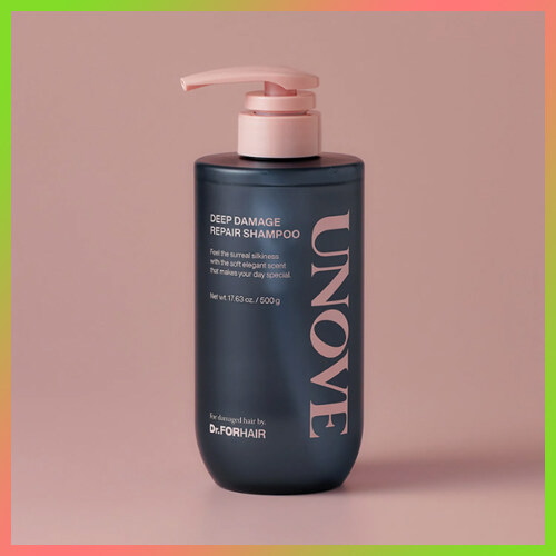 Deep Damage Repair Shampoo 500g (protein ampoule shampoo) by UNOVE at GWENCHANDA Korean Cosmetics Shop - 1