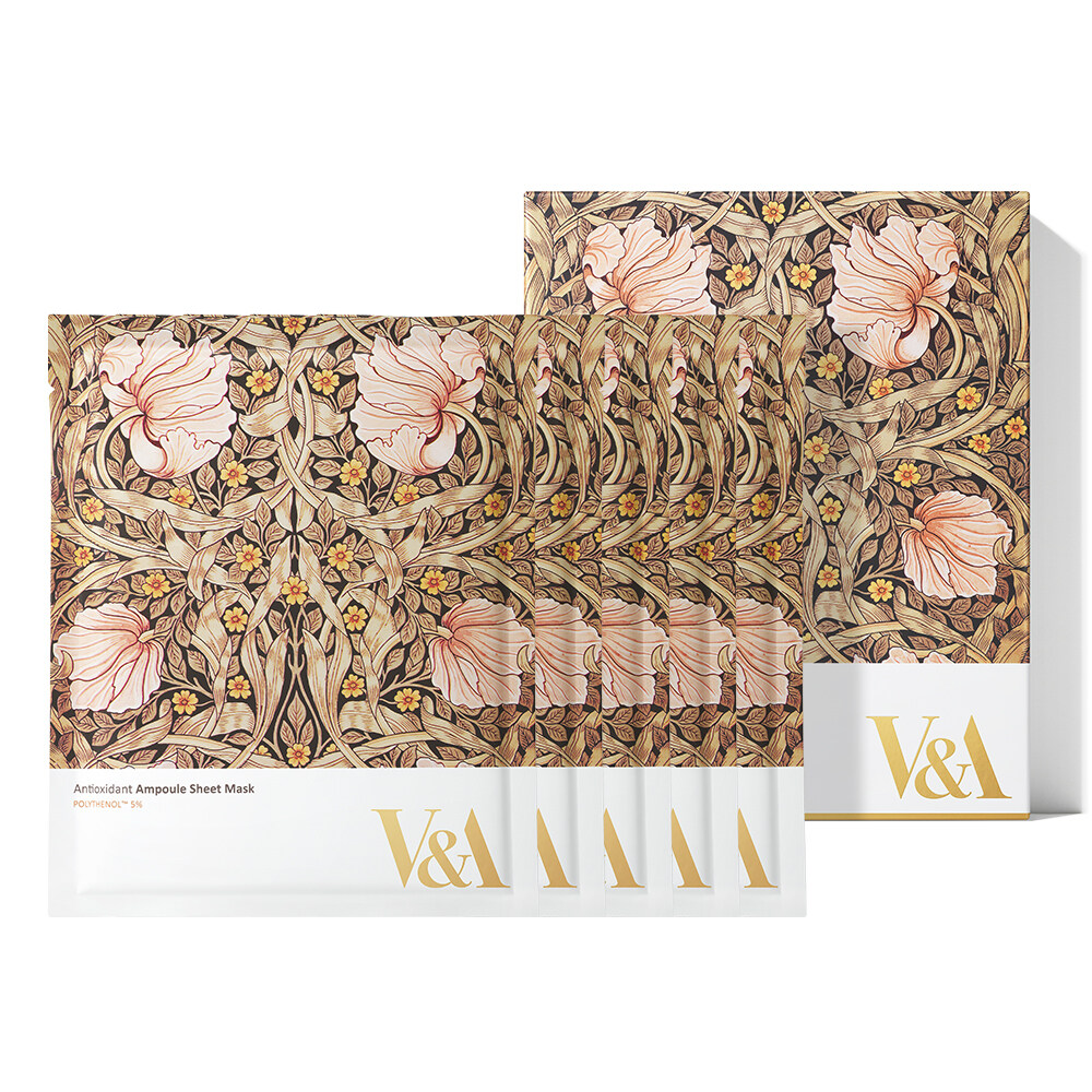 Antioxidant Ampoule Mask Sheet 5P by V&A BEAUTY at GWENCHANDA Korean Cosmetics Shop - 1