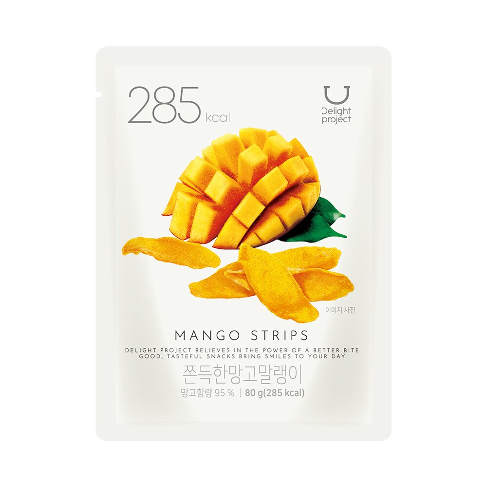 Mango Strips 80g by Delight project at GWENCHANDA Korean Cosmetics Shop - 1