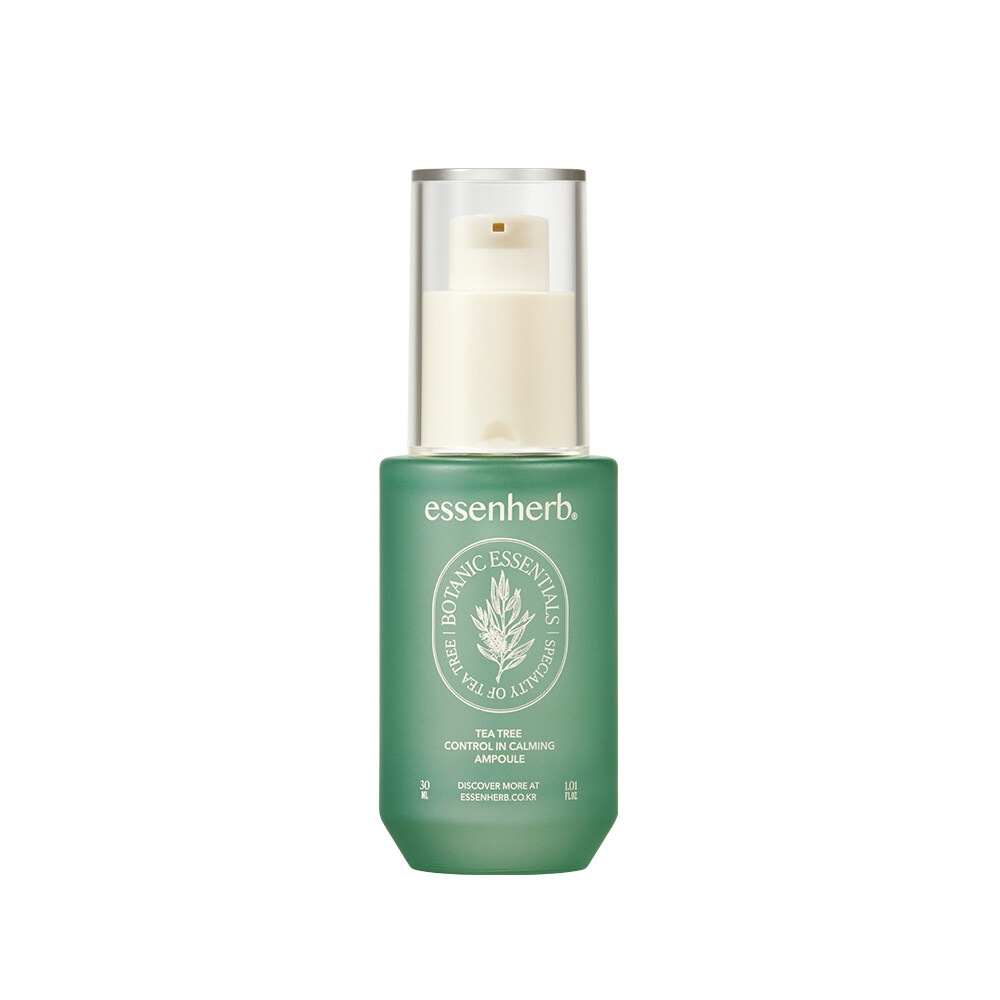Tea Tree Control In Calming Ampoule 30mL by essenHERB at GWENCHANDA Korean Cosmetics Shop - 1