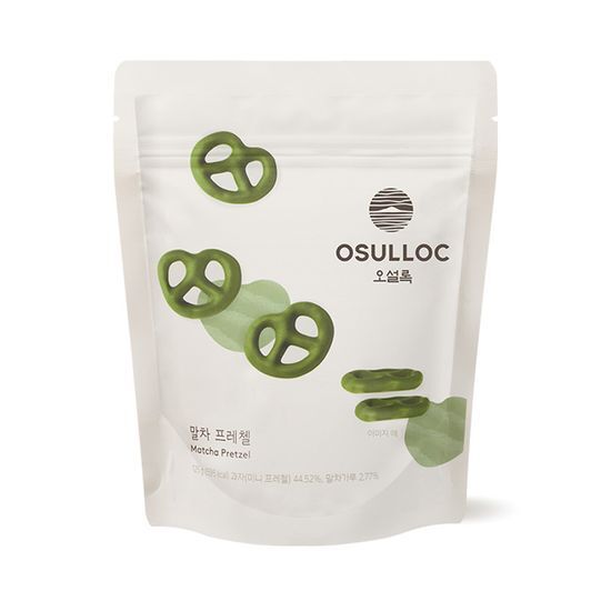 Matcha Pretzel 125g by OSULLOC at GWENCHANDA Korean Cosmetics Shop - 5