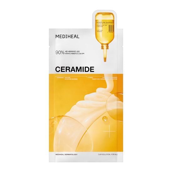 Ceramide Essential Mask Sheet – Mositure Barrier 1ea by MEDIHEAL at GWENCHANDA Korean Cosmetics Shop - 1