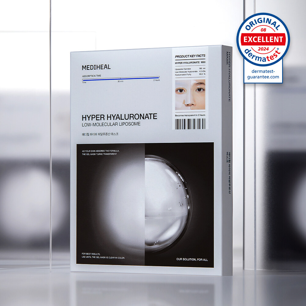 Hyper Hyaluronate Mask Sheet 4ea by MEDIHEAL at GWENCHANDA Korean Cosmetics Shop - 3