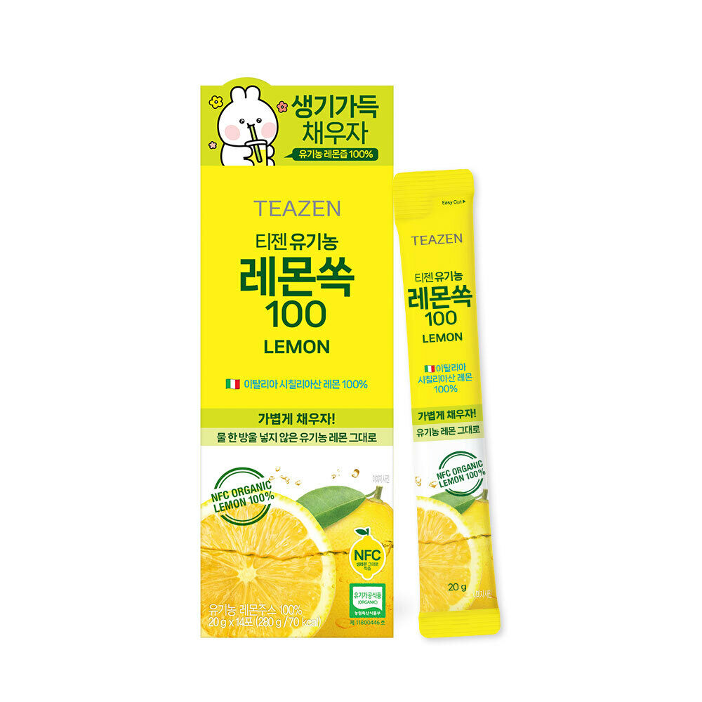 Lemon Ssok 100 14 Sticks by Teazen at GWENCHANDA Korean Cosmetics Shop - 1