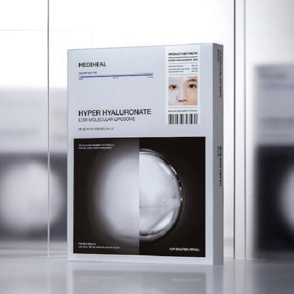 Hyper Hyaluronate Mask Sheet 10ea by MEDIHEAL at GWENCHANDA Korean Cosmetics Shop - 1