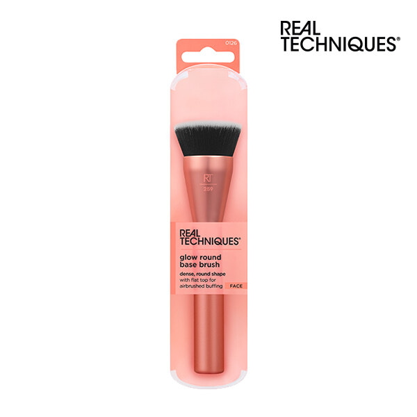 Glow Round Base Brush by REAL TECHNIQUES at GWENCHANDA Korean Cosmetics Shop - 2
