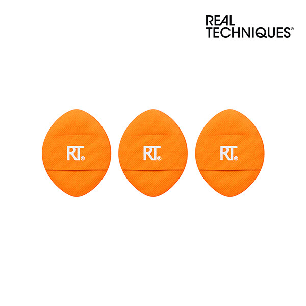 Mini Miracle Concealer Puff Trio by REAL TECHNIQUES at GWENCHANDA Korean Cosmetics Shop - 2