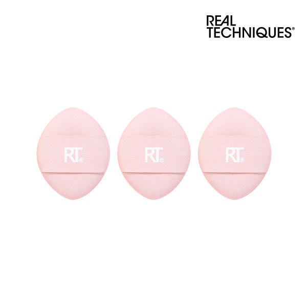 Mini Miracle Powder Puff Trio by REAL TECHNIQUES at GWENCHANDA Korean Cosmetics Shop - 2