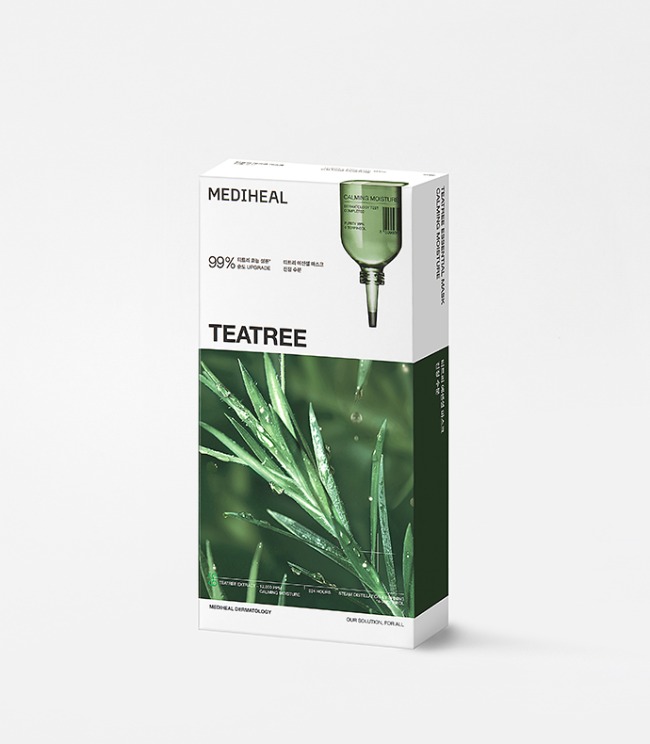 Tea Tree Essential Mask Sheet 10ea by MEDIHEAL at GWENCHANDA Korean Cosmetics Shop - 1