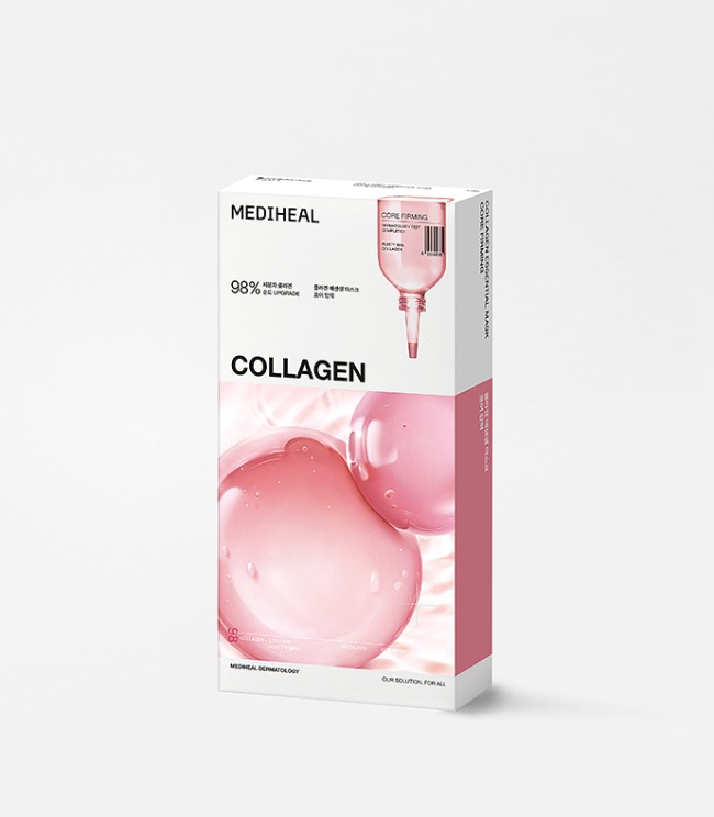 Collagen Essential Mask Sheet 10ea by MEDIHEAL at GWENCHANDA Korean Cosmetics Shop - 1