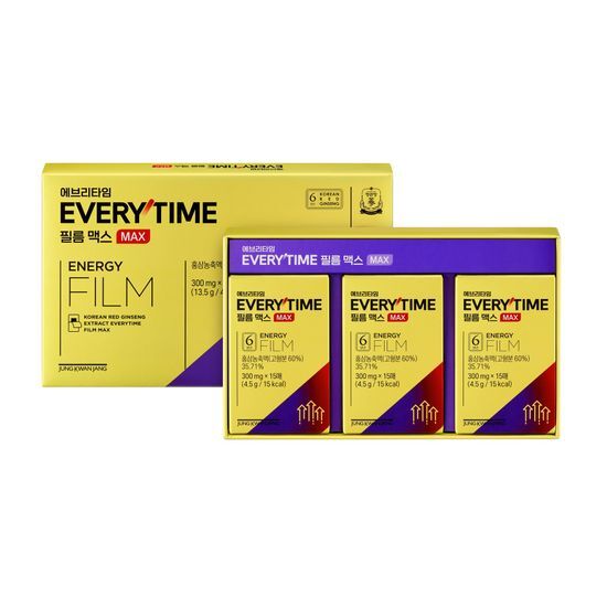 Kwan Jang Everytime Film Max (300mg*45 Sheets) (45-day supply) by KGC at GWENCHANDA Korean Cosmetics Shop - 2