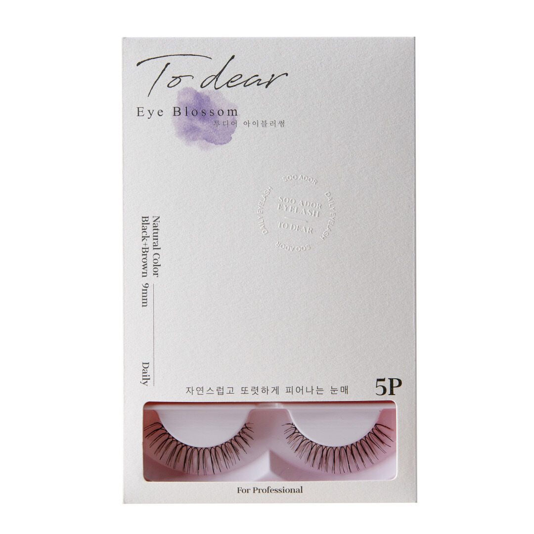 To Dear Eye Blossom 9mm (5P) by SOOADOR at GWENCHANDA Korean Cosmetics Shop - 1