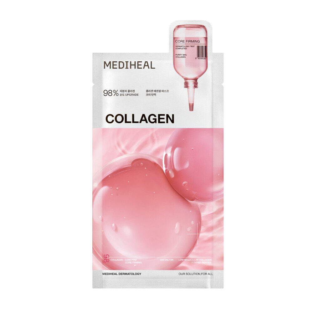 Collagen Essential Mask Sheet For Core Firming 1ea by MEDIHEAL at GWENCHANDA Korean Cosmetics Shop - 2