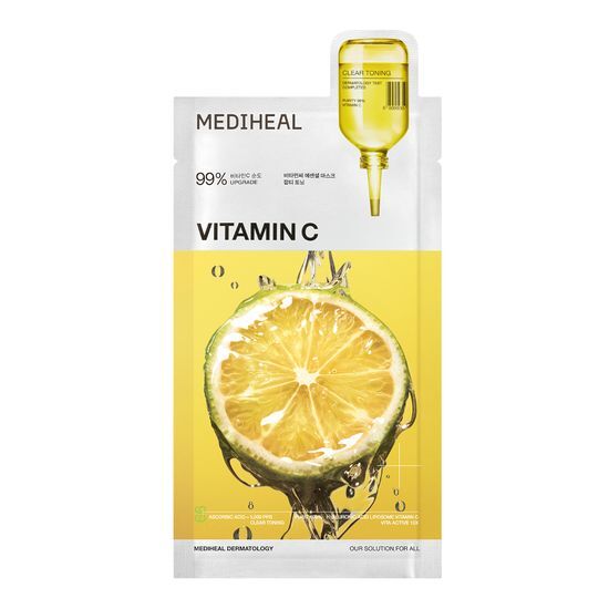 Vitamin C Essential Mask Sheet For Clear Toning 1ea by MEDIHEAL at GWENCHANDA Korean Cosmetics Shop - 1