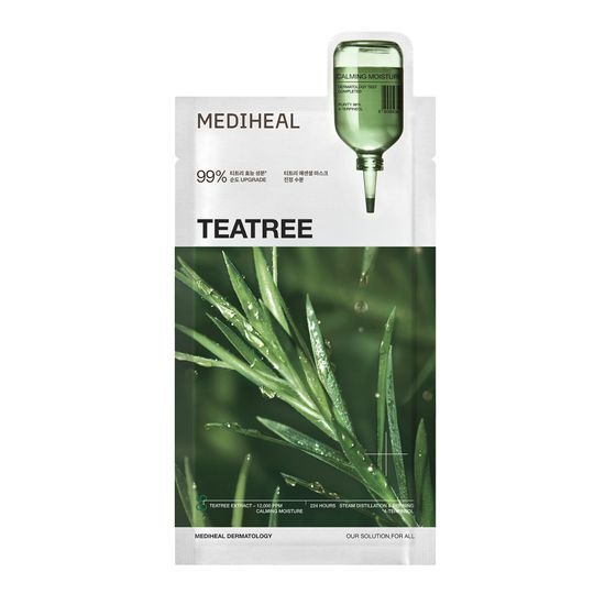 Tea Tree Essential Mask Sheet Calming Moisture 4ea by MEDIHEAL at GWENCHANDA Korean Cosmetics Shop - 2