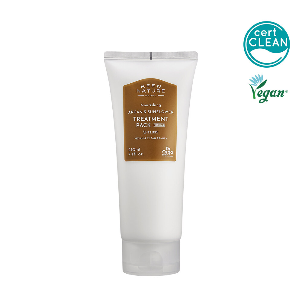 Argan & Sunflower Treatment Pack 210ml by DR.Orga at GWENCHANDA Korean Cosmetics Shop - 1