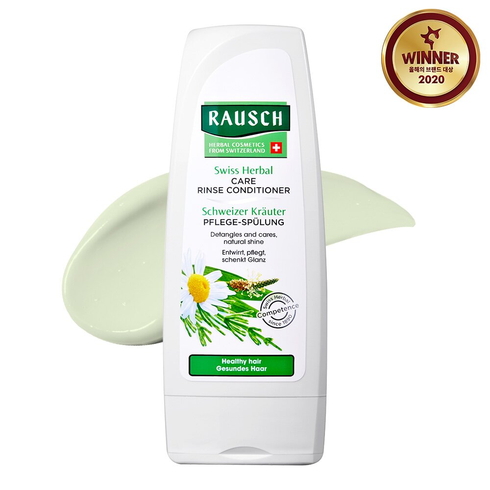 Swiss herbal care rinse conditioner 200ml by Rausch at GWENCHANDA Korean Cosmetics Shop - 1