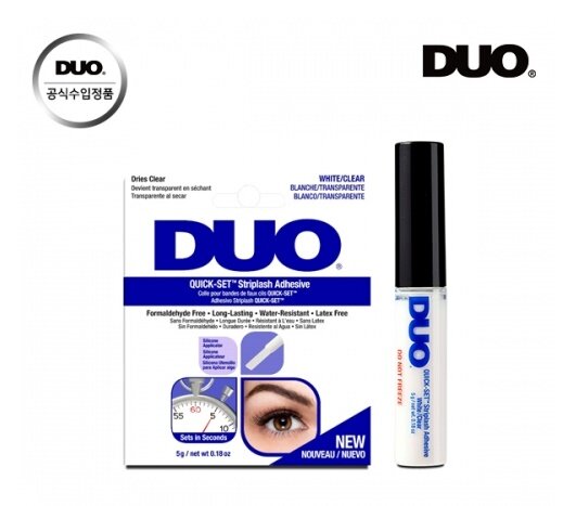 Quick Set Striplash Adhesive Clear by DUO at GWENCHANDA Korean Cosmetics Shop - 1