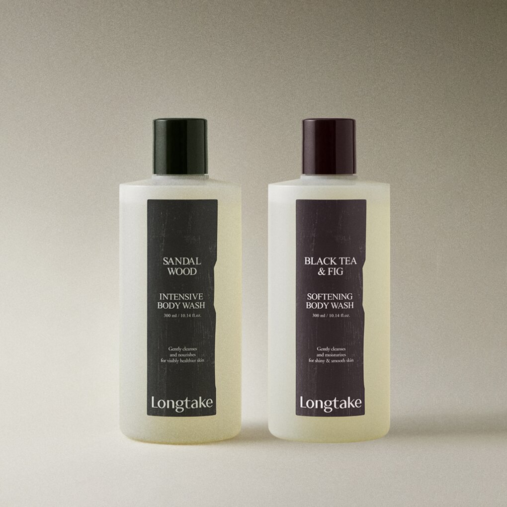 Black Tea & Fig Softening Body Wash 300mL by Longtake at GWENCHANDA Korean Cosmetics Shop - 1