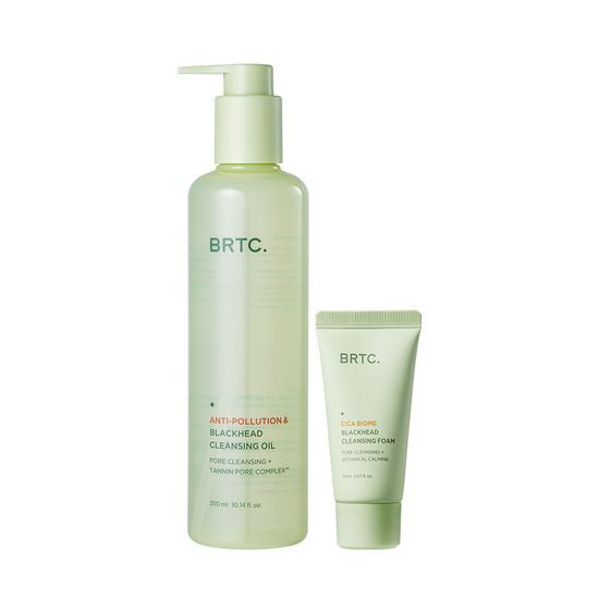 Anti-Pollution & Blackhead Cleansing Oil 300mL Special Set (+Cleansing Foam 20mL) by BRTC at GWENCHANDA Korean Cosmetics Shop - 3