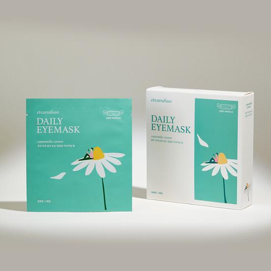 Daily Eye Mask 5ea (Chamomile Crown) by STEAMBASE at GWENCHANDA Korean Cosmetics Shop - 3