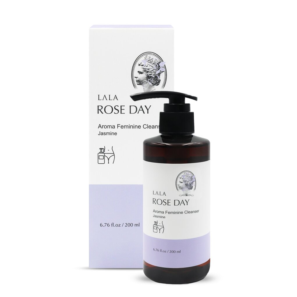 Aroma Feminine Cleanser #Jasmine 200mL by LALAROSE DAY at GWENCHANDA Korean Cosmetics Shop - 1