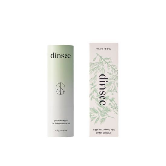 Premium Vegan 3 in 1 Sunscreen Stick SPF50+ PA++++ 10.5g by Dinsee at GWENCHANDA Korean Cosmetics Shop - 3