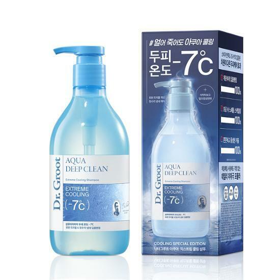 Aqua Deep Clean Extreme Cooling Shampoo 330ml by Dr. Groot at GWENCHANDA Korean Cosmetics Shop - 4