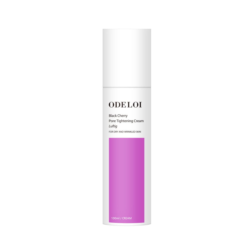 Black Cherry Pore Tightening Cream Luftig 100ml by ODELOI at GWENCHANDA Korean Cosmetics Shop - 2