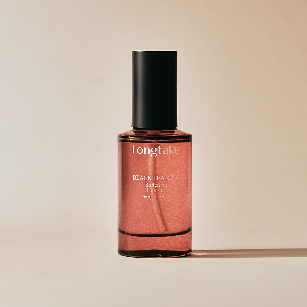 Black Tea & Fig Softening Hair Oil 40ML by Longtake at GWENCHANDA Korean Cosmetics Shop - 1
