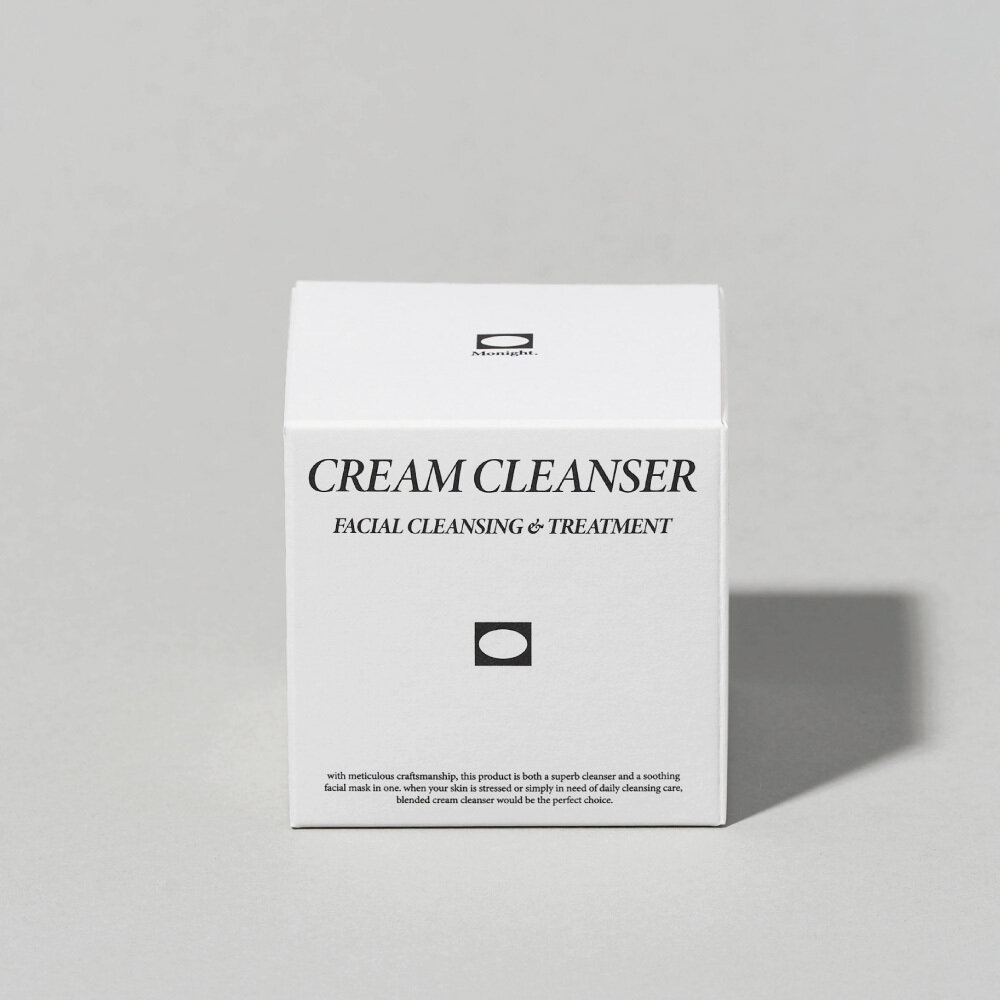 Oatmeal Blended Cream Cleanser 100g by Monight at GWENCHANDA Korean Cosmetics Shop - 2