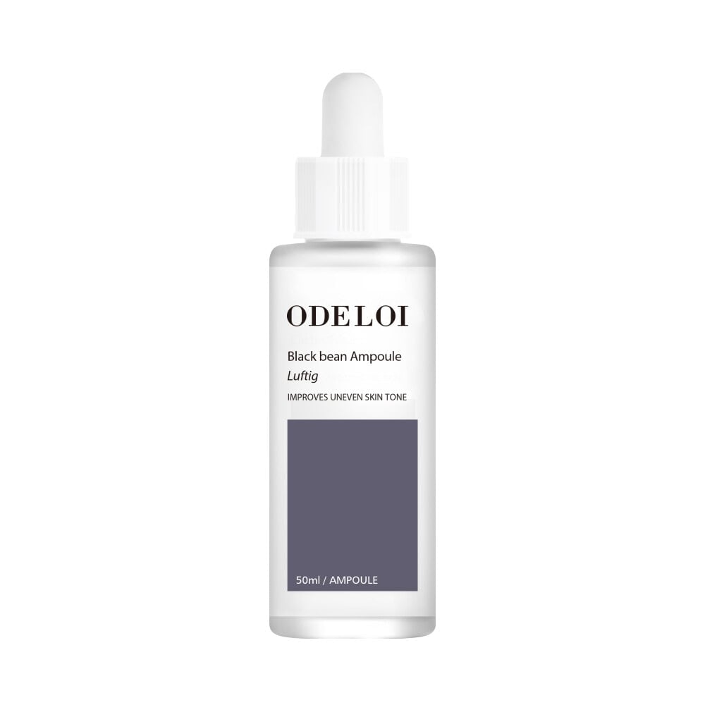Black Bean Ampoule Luftig 50ml by ODELOI at GWENCHANDA Korean Cosmetics Shop - 2