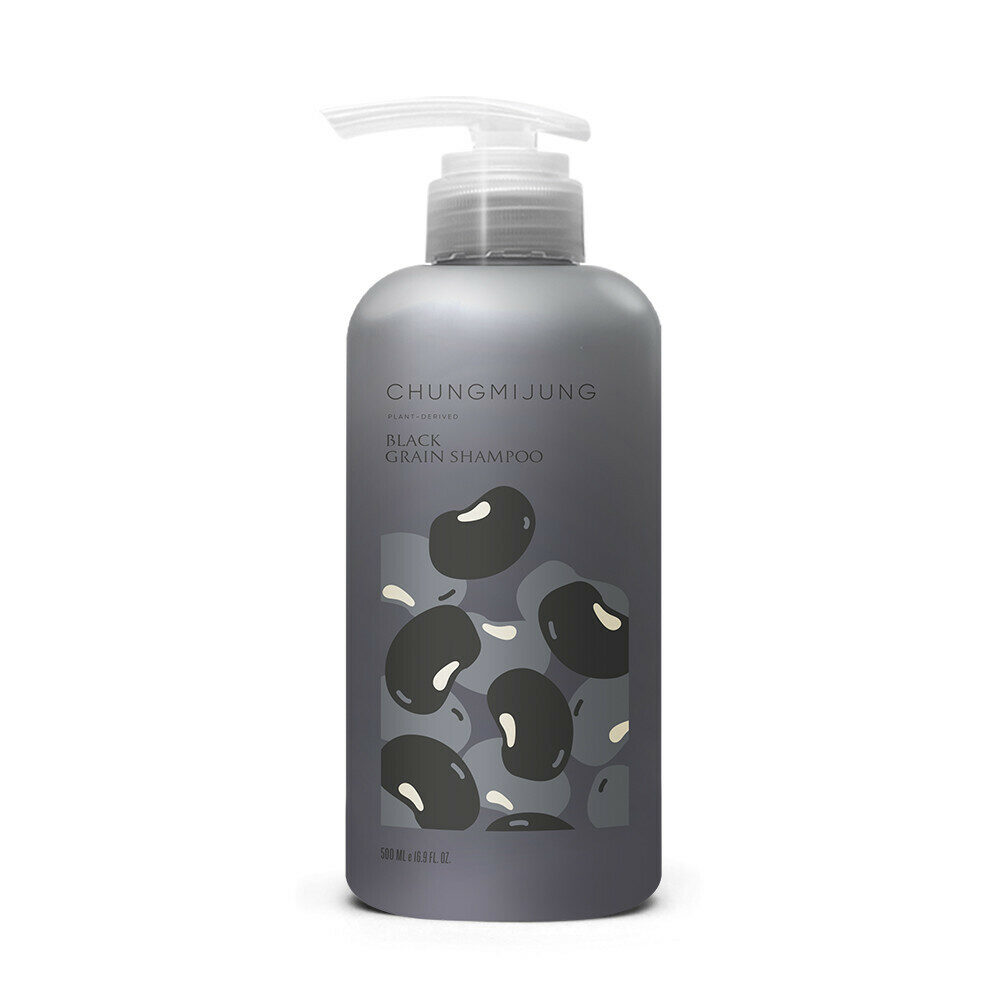 Black Grain Shampoo 500ml by CHUNGMIJUNG at GWENCHANDA Korean Cosmetics Shop - 2