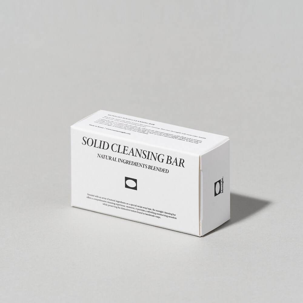 Solid Cleansing Bar #Blueberry Blended 150g by Monight at GWENCHANDA Korean Cosmetics Shop - 3