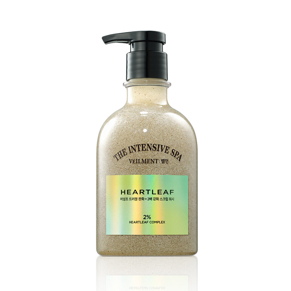 Intensive Spa Body Scrub 400ml #Heartleaf by VEILMENT at GWENCHANDA Korean Cosmetics Shop - 1