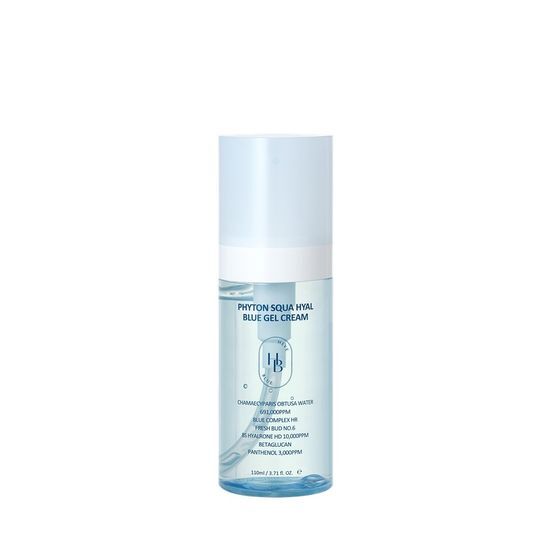 Phyton Squa Hyal Blue Gel Cream 100ml by HEVEBLUE at GWENCHANDA Korean Cosmetics Shop - 3